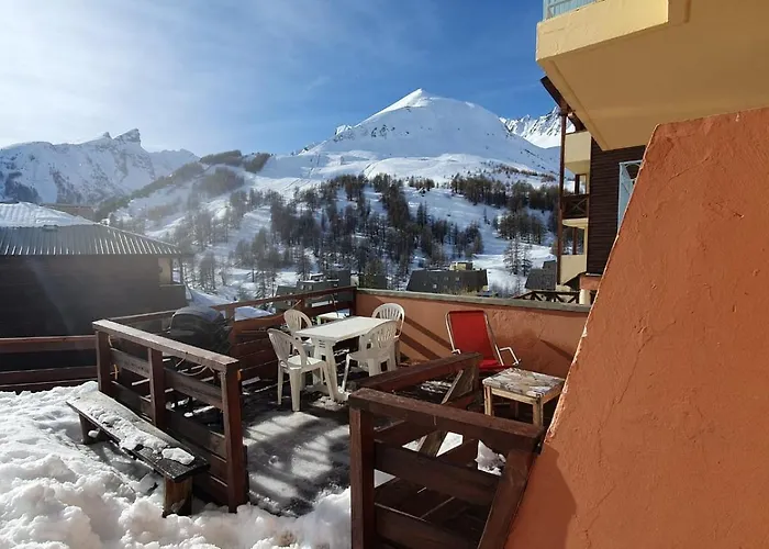Maison d'hôtes Rez-de-neige Terrasse