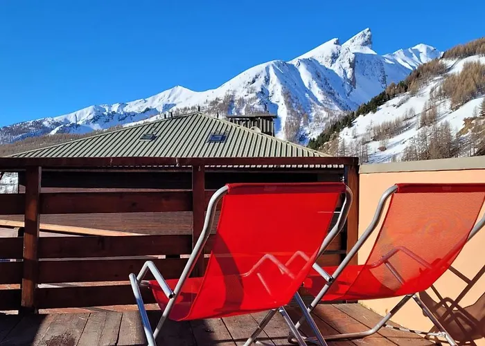 Rez-de-neige Terrasse 3* Allos